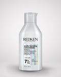 Acidic bonding concentrate shampoing