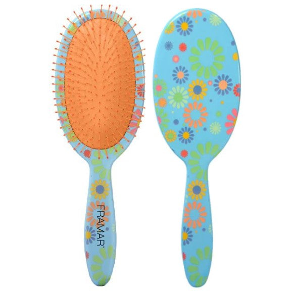 Framar detangle brush blue jean baby