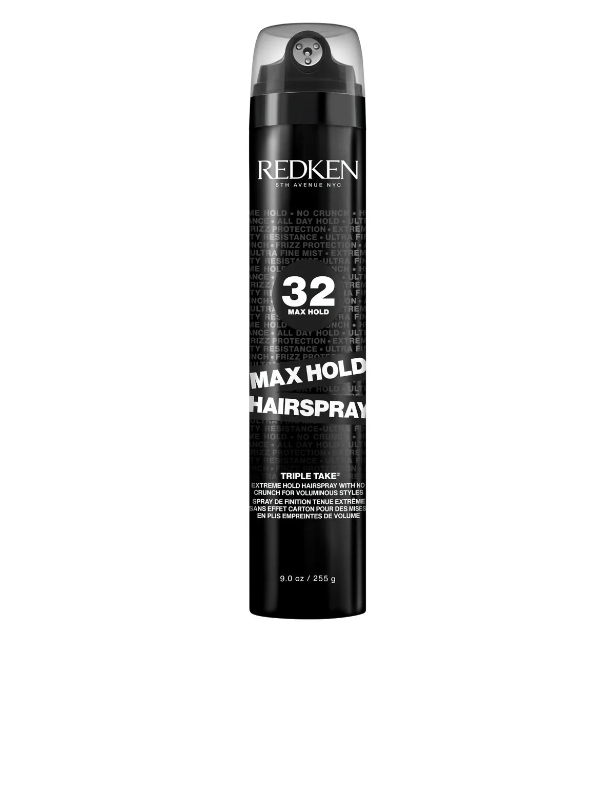 Max hold hair spray 32