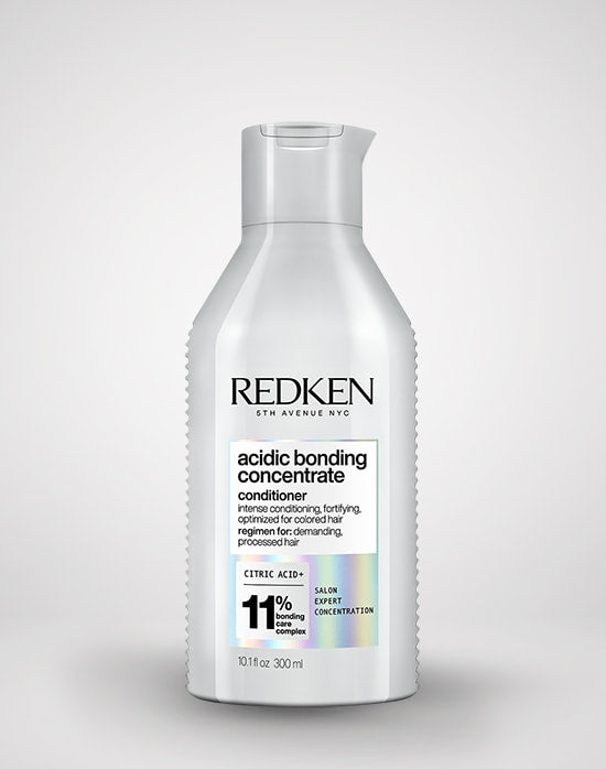 Acidic bonding concentrate conditionneur